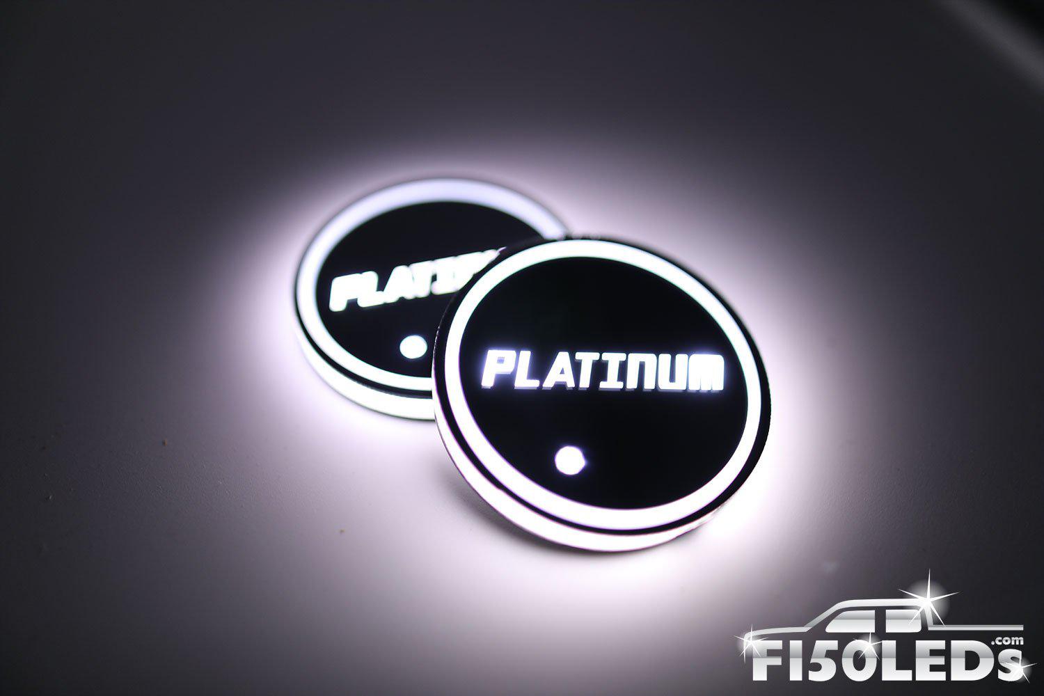 1997-03 F150 LED Cup Holder Coaster Kit-1998-2003 F150 LEDS-F150LEDs.com