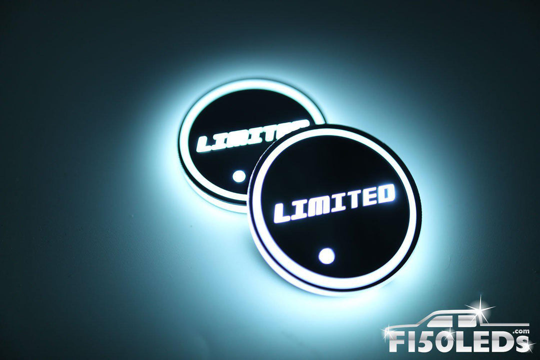 1997-03 F150 LED Cup Holder Coaster Kit-1998-2003 F150 LEDS-F150LEDs.com