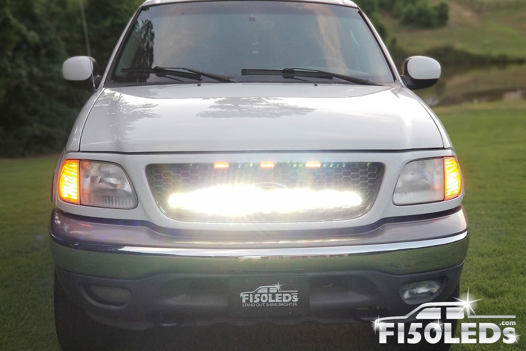 1997 - 2003 PALADIN 32" 150W CREE Behind The Grille LED Bar-1998-2003 F150 LEDS-F150LEDs.com