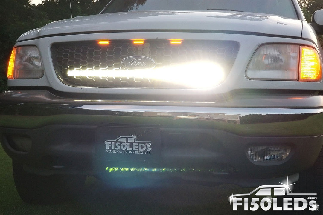 1997 - 2003 PALADIN 32" 150W CREE Behind The Grille LED Bar-1998-2003 F150 LEDS-F150LEDs.com