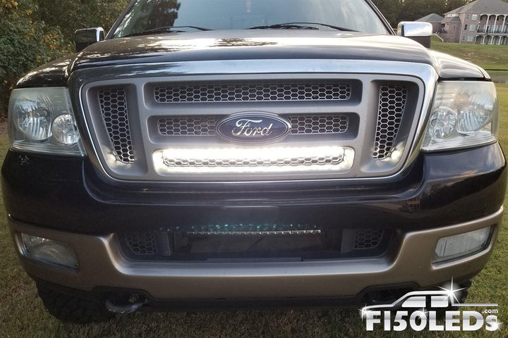 2004-05 PALADIN 32" 150W CREE Behind The Grille LED Bar-2004-08 F150 LEDS-F150LEDs.com