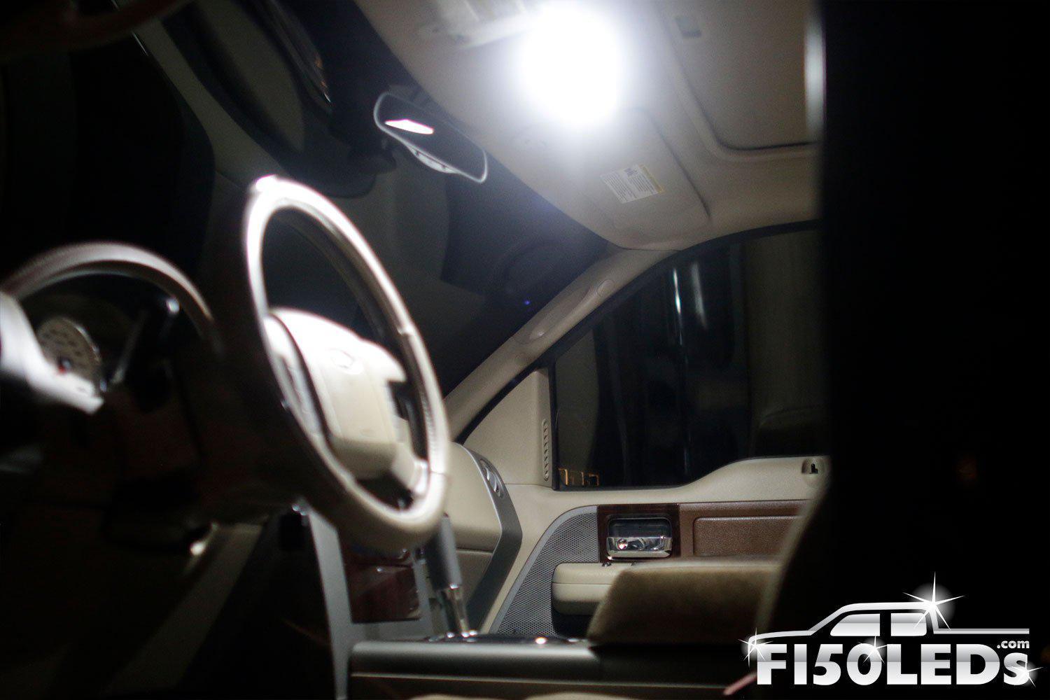 2004-08 F-150 Front Interior LED Light Kit-2004-08 F150 LEDS-F150LEDs.com