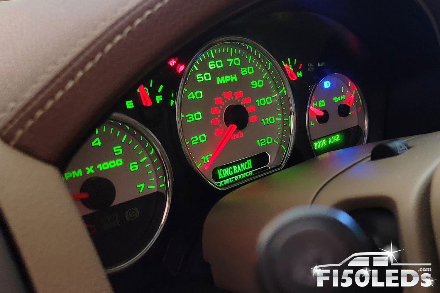2004-08 F-150 Gauge Cluster LED Light Kit-F150LEDs.com