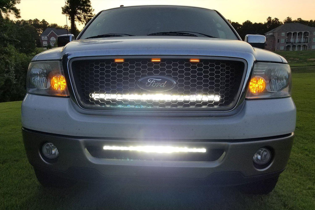 2006-08 F150 26" PALADIN 120W Curved CREE XTE Lower Intake LED Bar-2004-08 F150 LEDS-F150LEDs.com