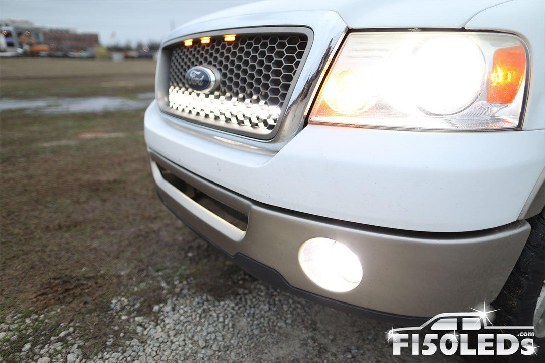 2006-08 F150 26" PALADIN 120W Curved CREE XTE Lower Intake LED Bar-2004-08 F150 LEDS-F150LEDs.com