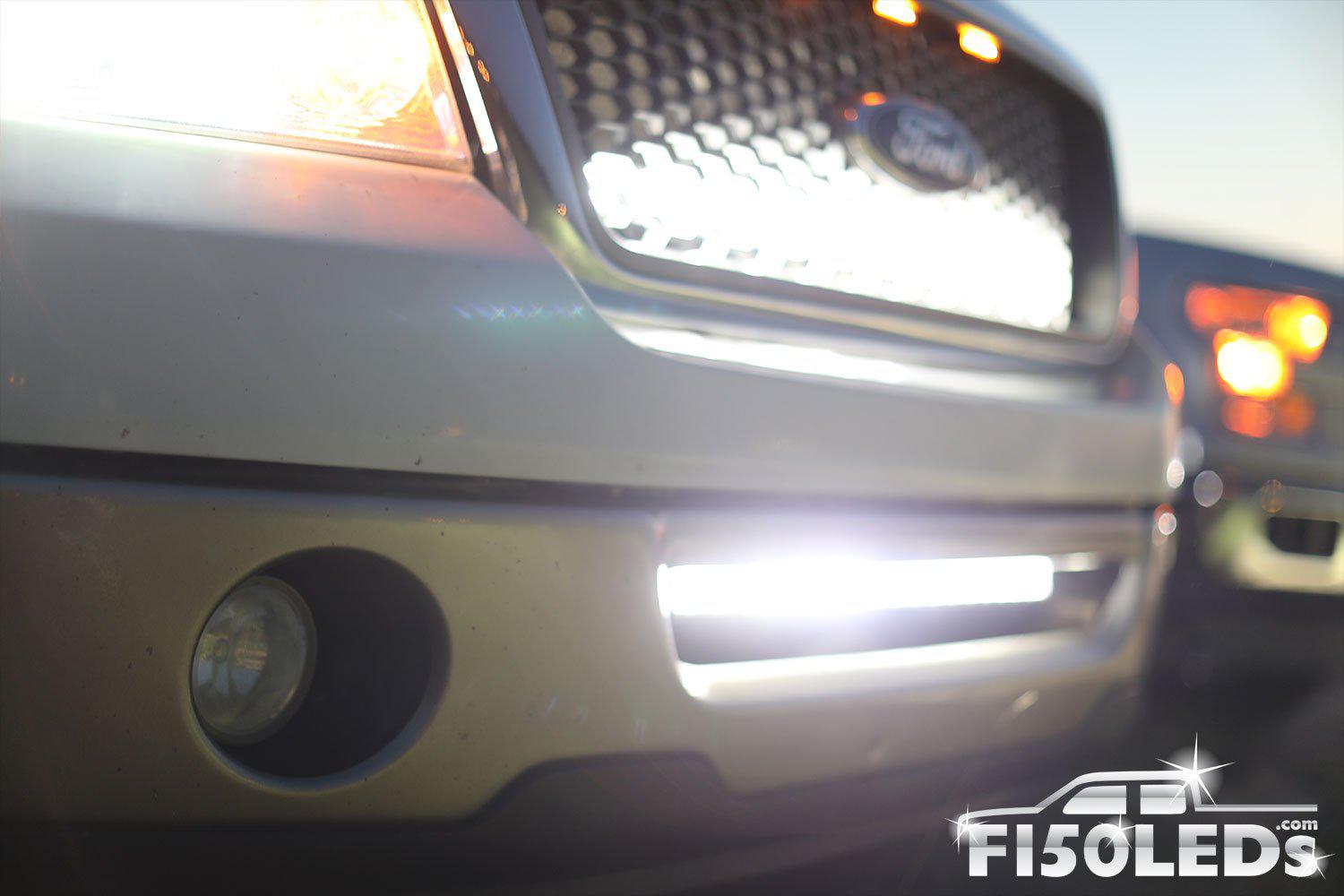 2006-08 F150 Paladin Curved CREE XTE Lower Intake LED Bar