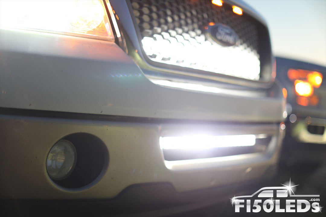 2006-08 F150 26" PALADIN 120W Curved CREE XTE Lower Intake LED Bar-2004-08 F150 LEDS-F150LEDs.com