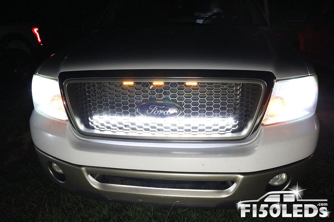 2006-08 PALADIN 32" 150W CREE Behind The Grille LED Bar-2004-08 F150 LEDS-F150LEDs.com