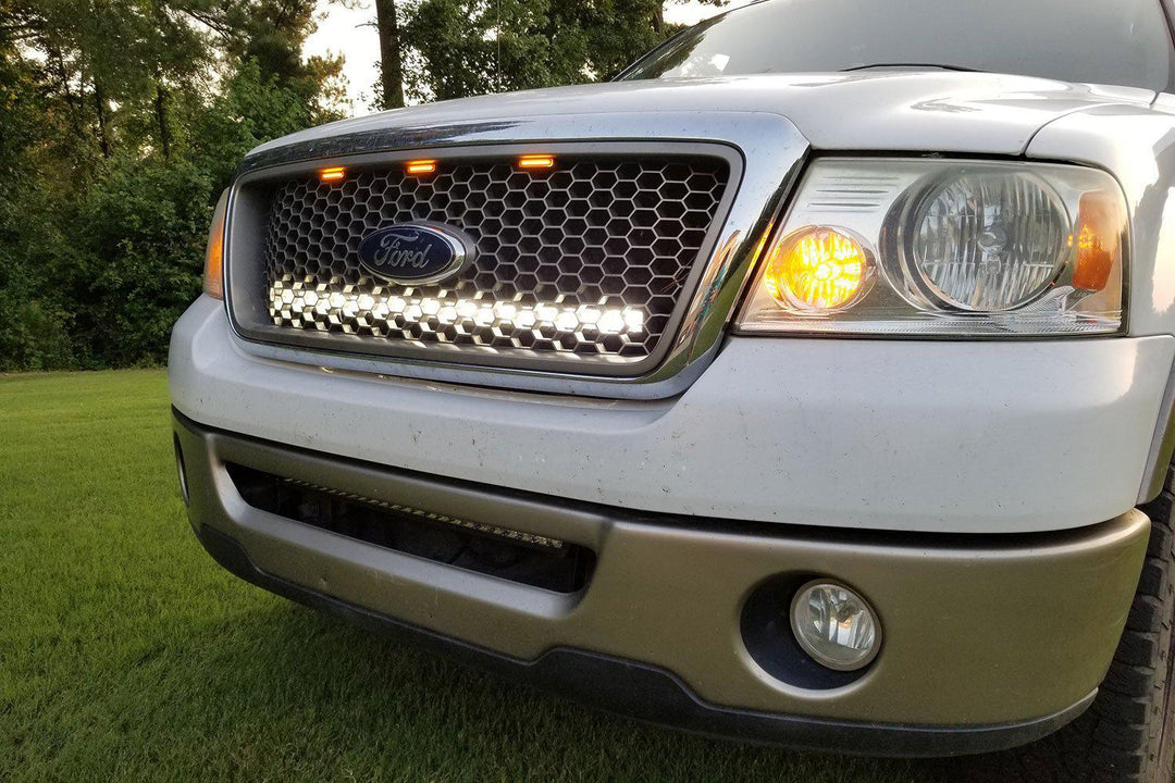 2006-08 PALADIN 32" 150W CREE Behind The Grille LED Bar-2004-08 F150 LEDS-F150LEDs.com