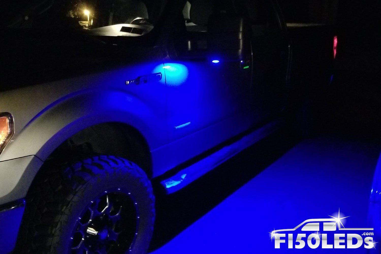 2009-14 F-150 Puddle Lamp Mirror LEDs-2009-14 F150 LEDS-F150LEDs.com