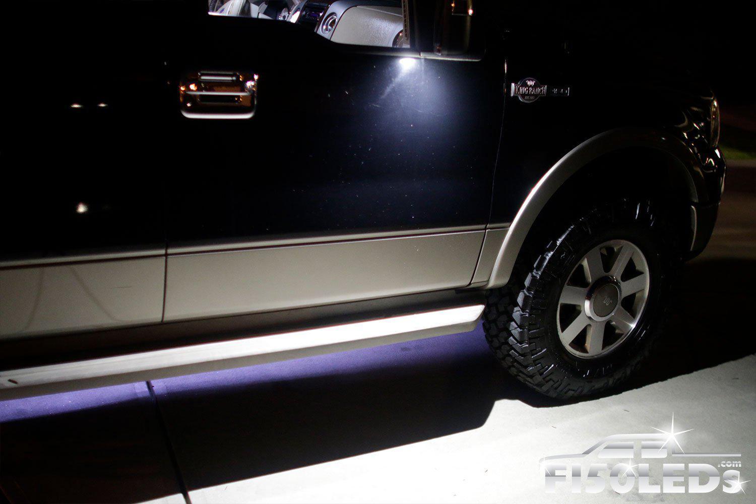 2009-14 F-150 Puddle Lamp Mirror LEDs-2009-14 F150 LEDS-F150LEDs.com