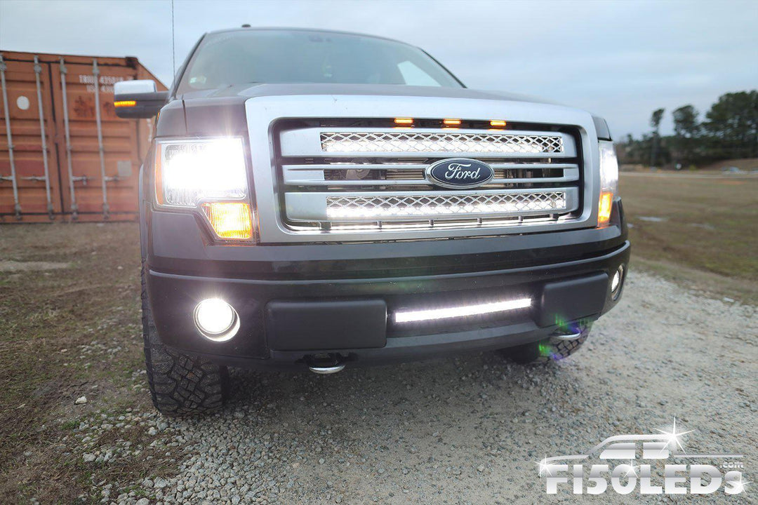 2009-14 F150 20" PALADIN 90W Curved Lower Intake LED Bar-2009-14 F150 LEDS-F150LEDs.com