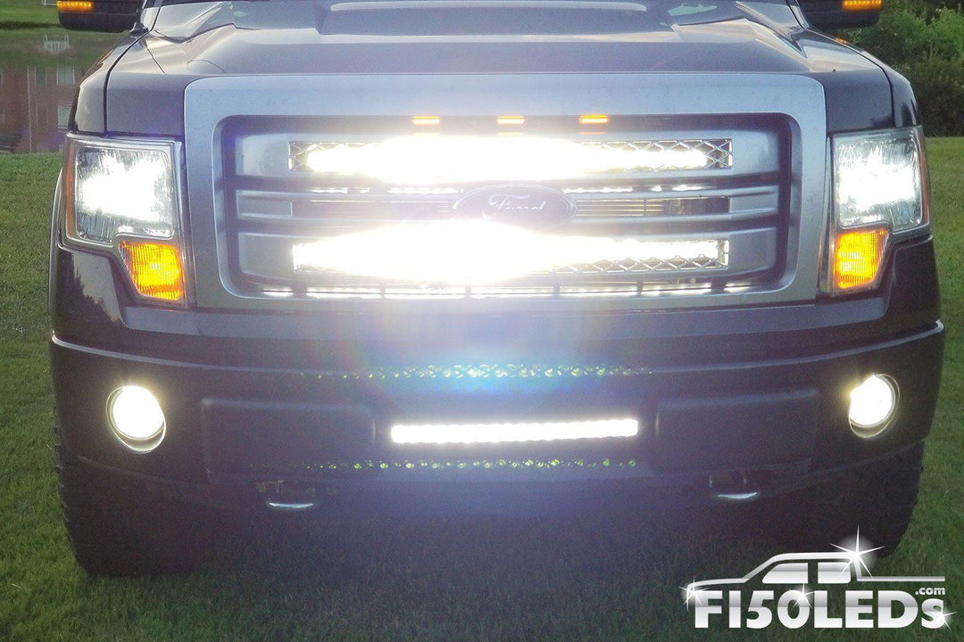 2009-14 F150 20" PALADIN 90W Curved Lower Intake LED Bar-2009-14 F150 LEDS-F150LEDs.com