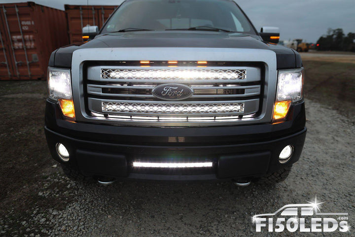 2009-14 F150 32" PALADIN 150W Curved Upper Grille LED Bar-2009-14 F150 LEDS-F150LEDs.com