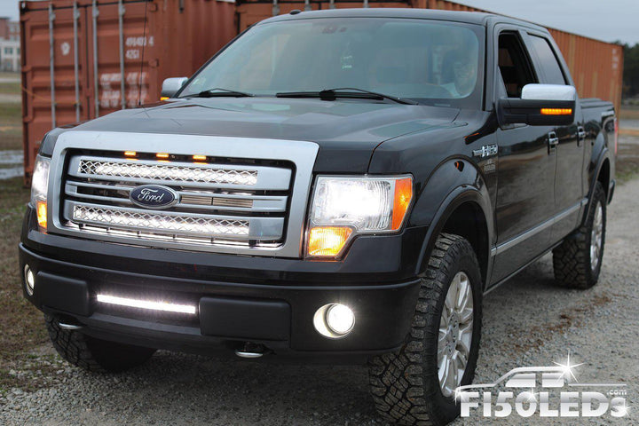 2009-14 F150 32" PALADIN 150W Curved Upper Grille LED Bar-2009-14 F150 LEDS-F150LEDs.com