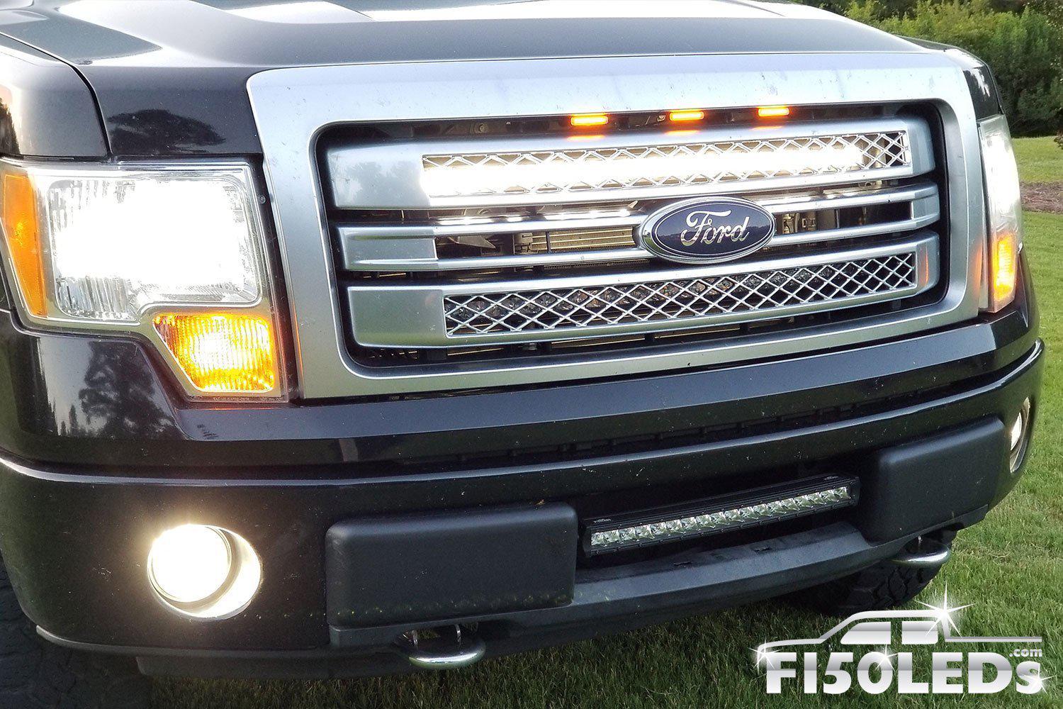 2009-14 F150 32" PALADIN 150W Curved Upper Grille LED Bar-2009-14 F150 LEDS-F150LEDs.com