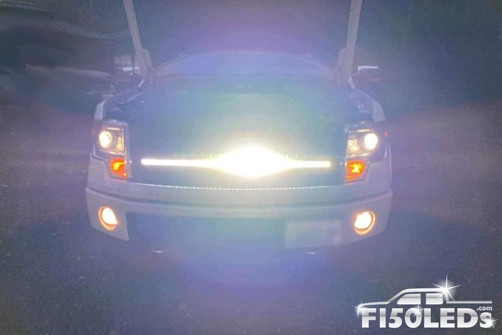 2009-14 F150 44" PALADIN 210W Curved Lower Grille LED Bar-F150LEDs.com