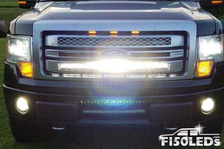 2009-14 F150 44" PALADIN 210W Curved Lower Grille LED Bar-2009-14 F150 LEDS-F150LEDs.com