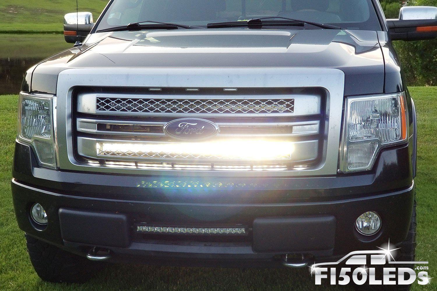 2009-14 F150 44" PALADIN 210W Curved Lower Grille LED Bar-2009-14 F150 LEDS-F150LEDs.com