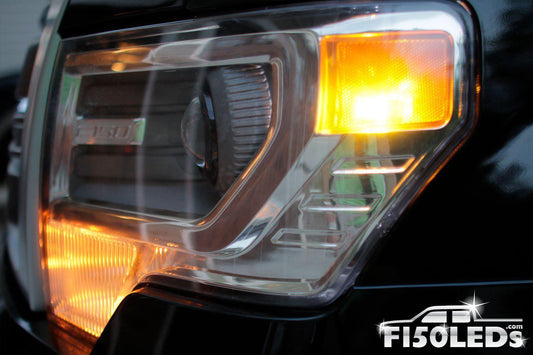 2009-14 F150 FRONT MARKER LED LIGHTS-2009-14 F150 LEDS-F150LEDs.com