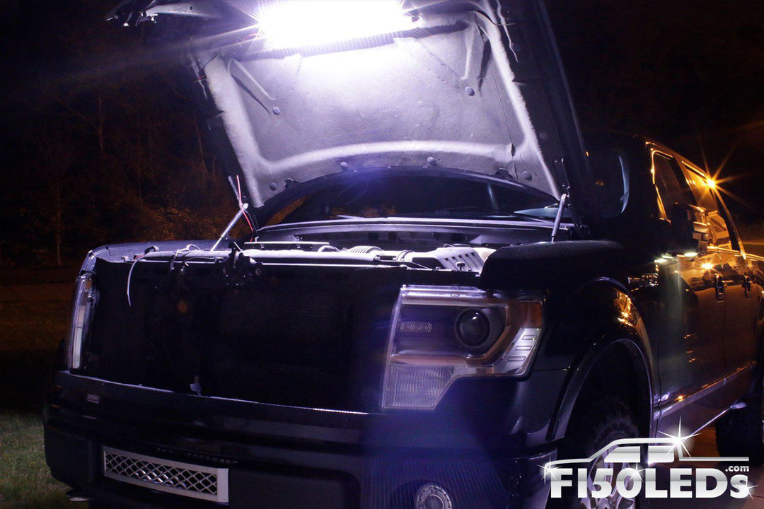 2009-14 LED Automatic Engine Bay Hood Light Kit-2009-14 F150 LEDS-F150LEDs.com