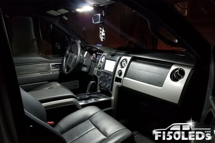 2009 - 2014 F-150 Front Interior Light Kit-2009-14 F150 LEDS-F150LEDs.com