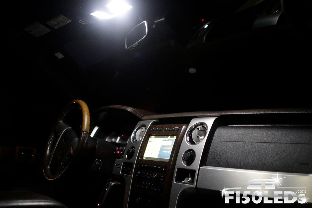 2009 - 2014 F-150 Front Interior Light Kit-2009-14 F150 LEDS-F150LEDs.com