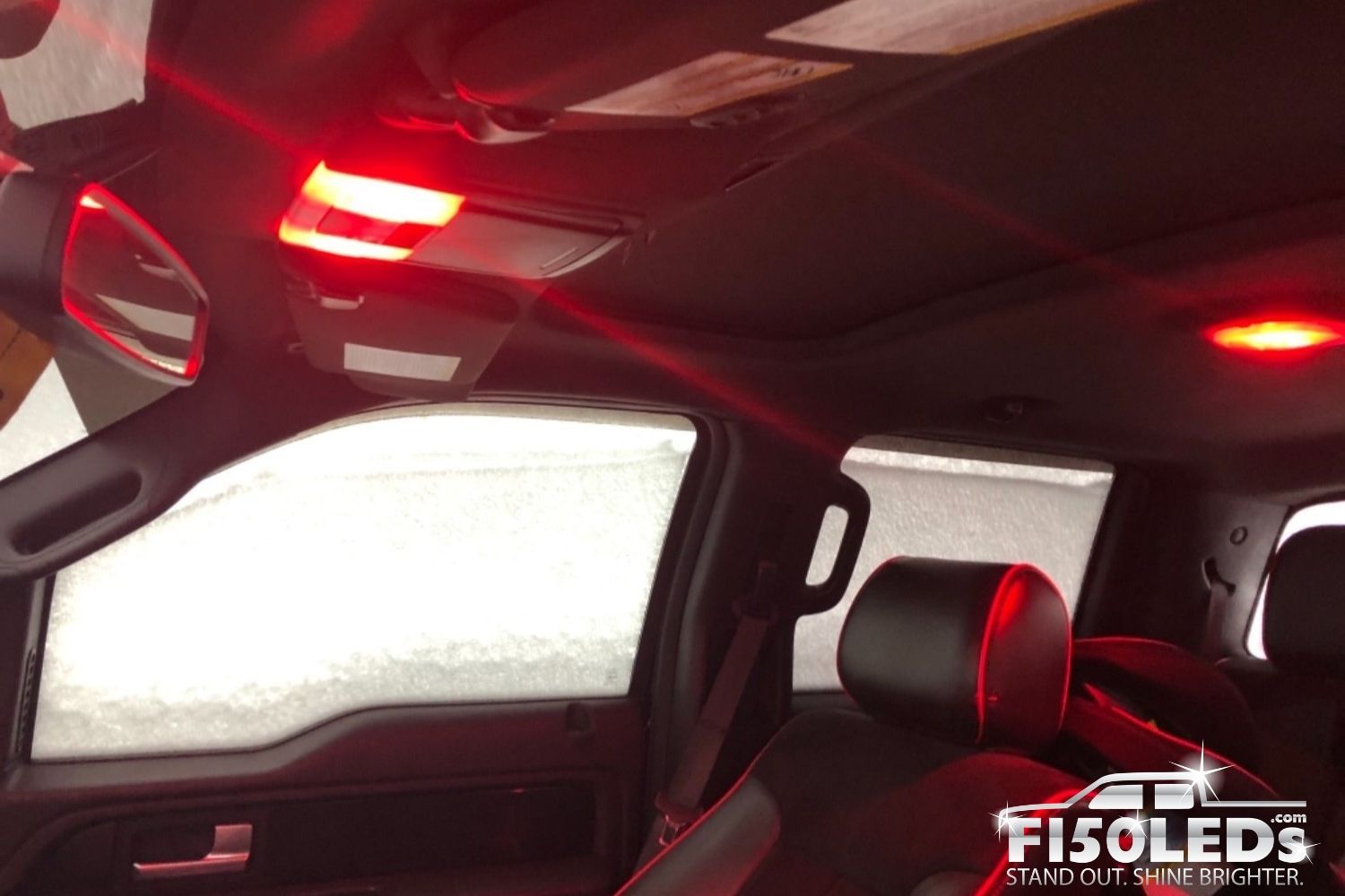 2009 - 2014 F-150 Front Interior Light Kit-2009-14 F150 LEDS-F150LEDs.com