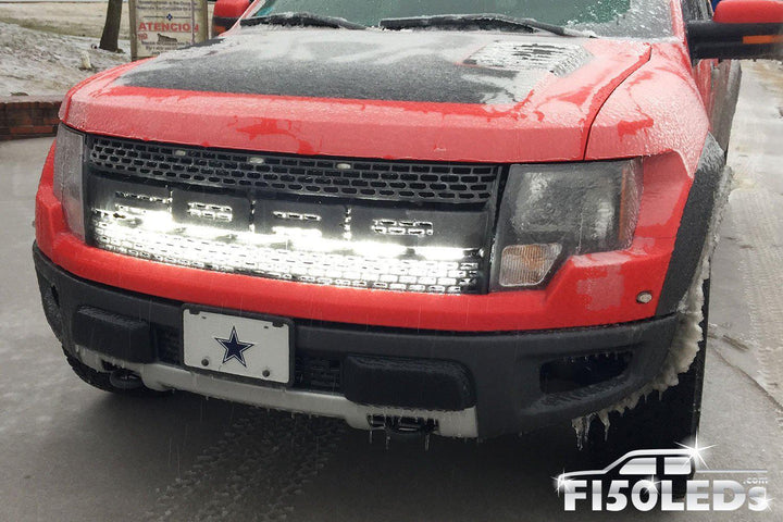 2010-14 F150 RAPTOR 44" PALADIN 210W Curved Lower Grille LED Bar-2010-14 F150 RAPTOR LEDS-F150LEDs.com