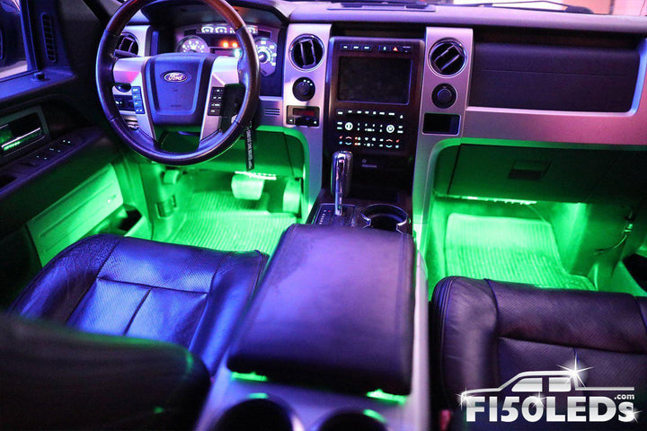 2010-14 F150 RAPTOR AMBIENT LED LIGHTING KIT-2010-14 F150 RAPTOR LEDS-F150LEDs.com