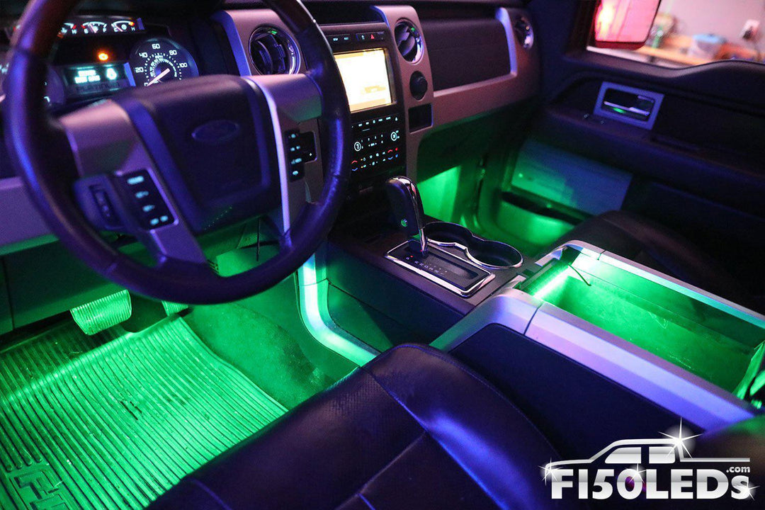 2010-14 F150 RAPTOR AMBIENT LED LIGHTING KIT-2010-14 F150 RAPTOR LEDS-F150LEDs.com