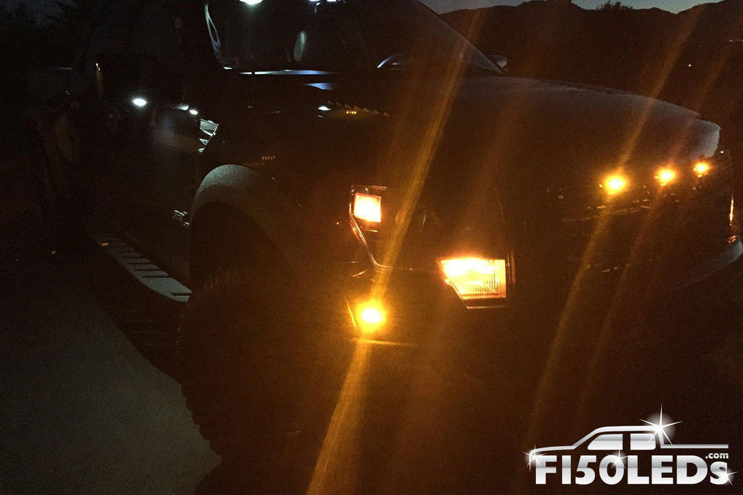 2010-14 F150 RAPTOR CREE LED FRONT TURN SIGNAL KIT-2010-14 F150 RAPTOR LEDS-F150LEDs.com