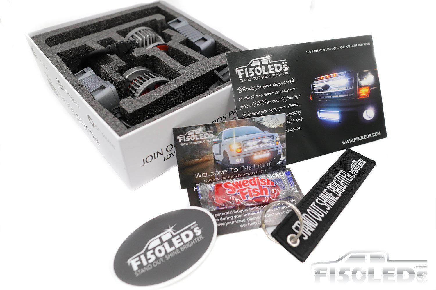 2010-14 F150 RAPTOR CREE LED Head Light Kit-2010-14 F150 RAPTOR LEDS-F150LEDs.com