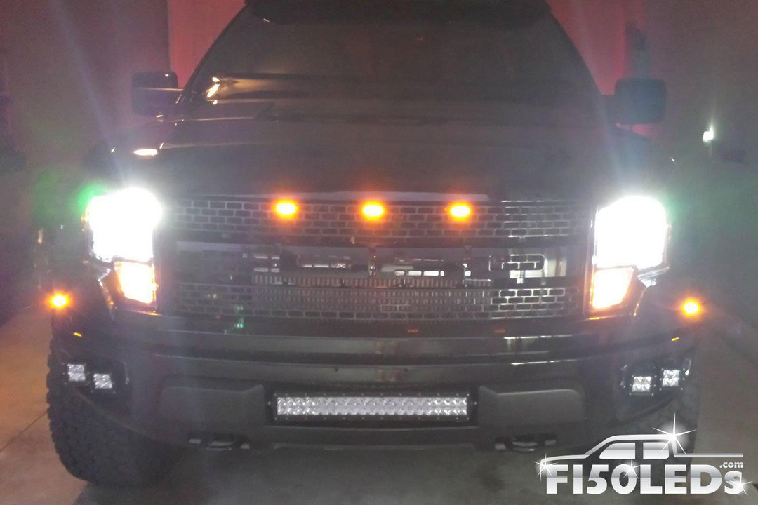 2010-14 F150 RAPTOR CREE LED Head Light Kit-2010-14 F150 RAPTOR LEDS-F150LEDs.com