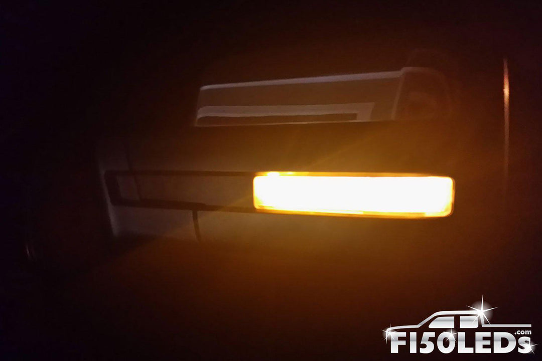 2010-14 F150 RAPTOR LED Mirror Running Light Kit-2010-14 F150 RAPTOR LEDS-F150LEDs.com