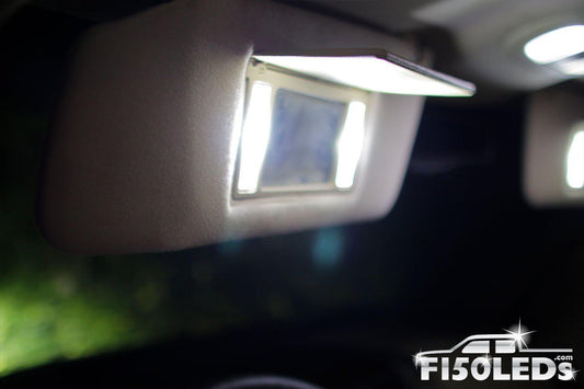 2010-14 F150 RAPTOR LED Vanity Mirror LED Lights-2010-14 F150 RAPTOR LEDS-F150LEDs.com