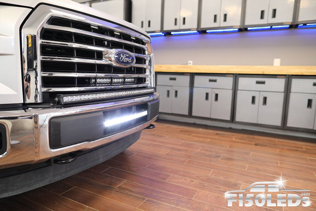 2015 - 2017 F150 20" PALADIN 90W Curved Lower Intake LED Bar-2015-18 F150 LEDS-F150LEDs.com