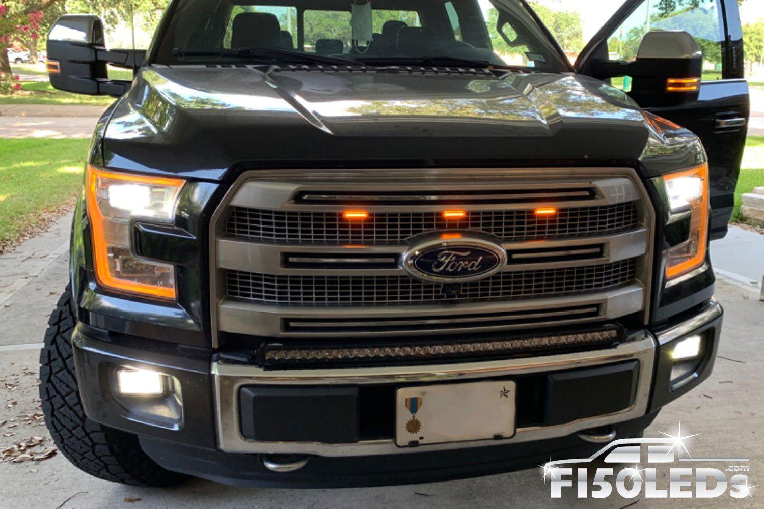 2015 - 2017 F150 PALADIN 180W Curved CREE XTE LED Bumper Bar-2015-18 F150 LEDS-F150LEDs.com