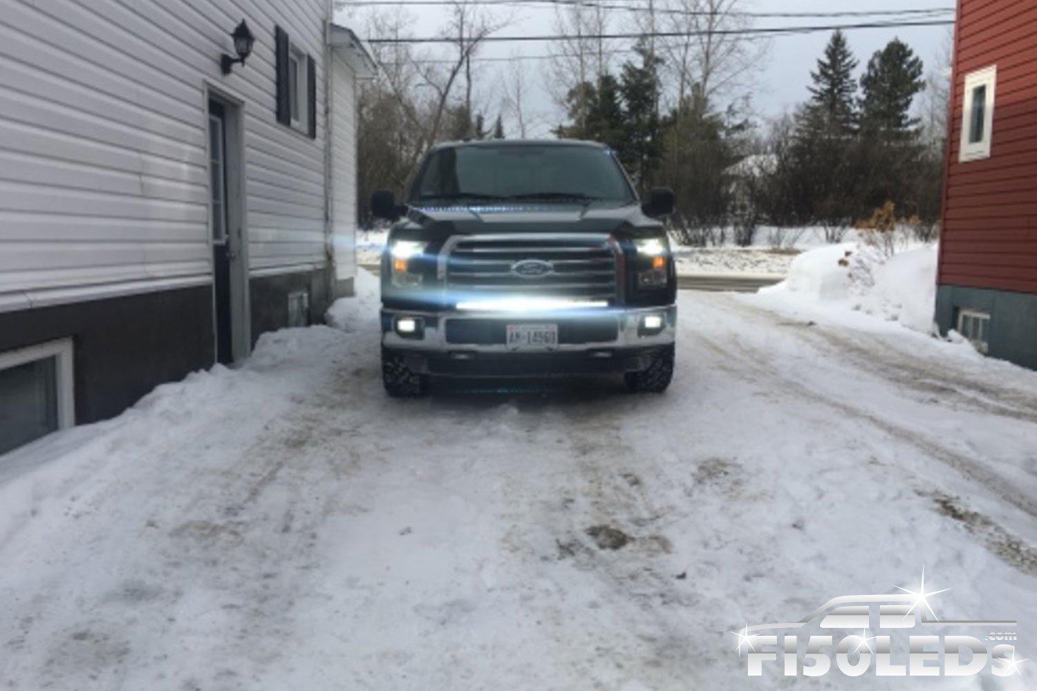 2015 - 2017 F150 PALADIN 180W Curved CREE XTE LED Bumper Bar-2015-18 F150 LEDS-F150LEDs.com