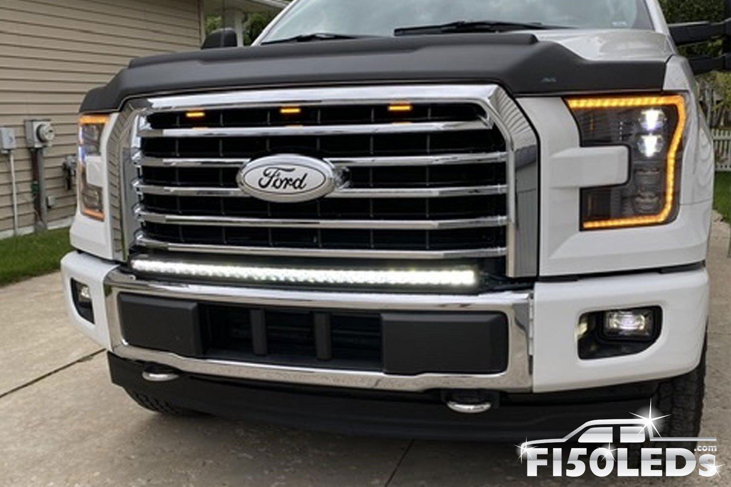 2015 - 2017 F150 PALADIN 180W Curved CREE XTE LED Bumper Bar-F150LEDs.com