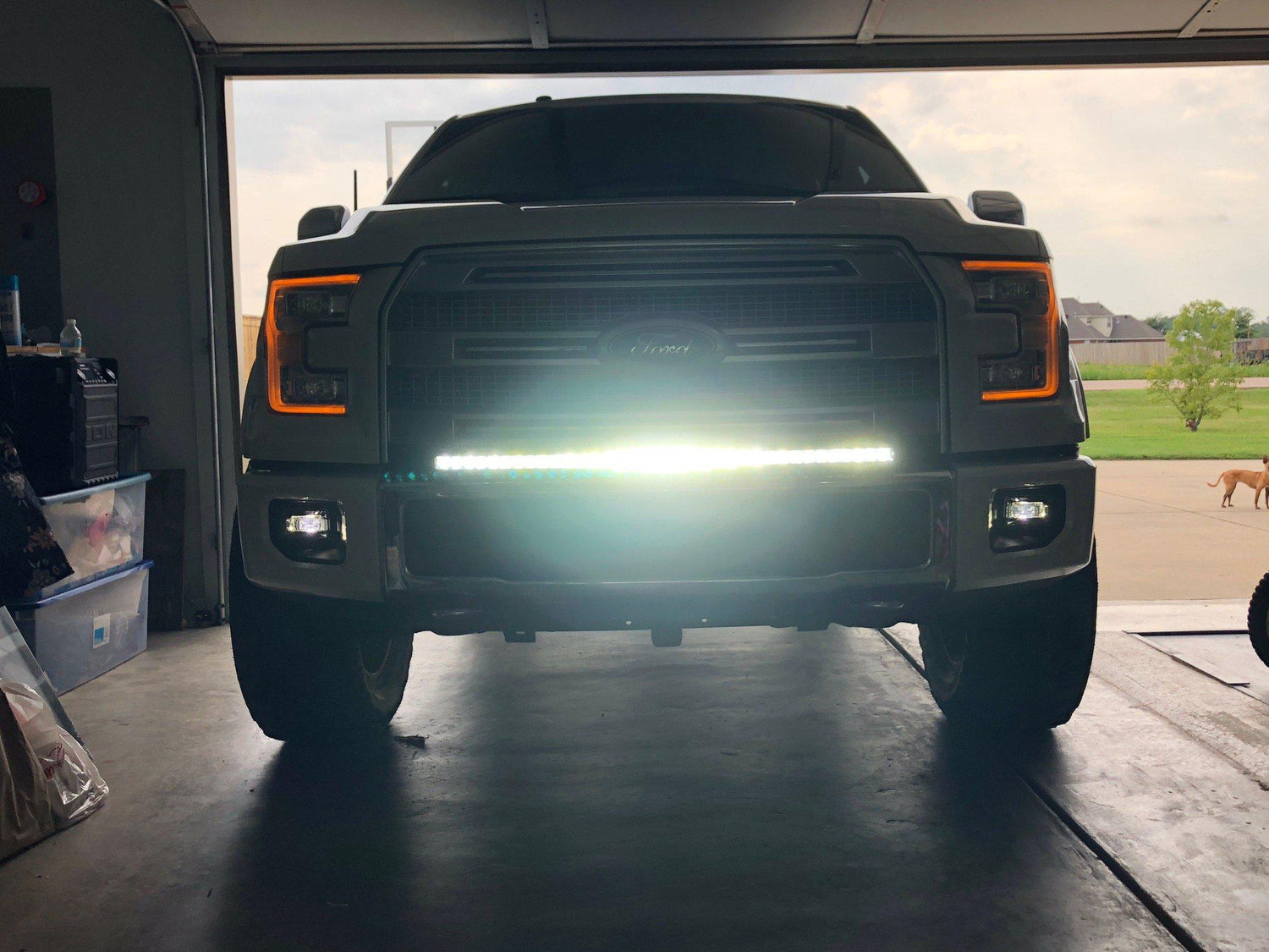 2015 - 2017 F150 PALADIN 180W Curved CREE XTE LED Bumper Bar-2015-18 F150 LEDS-F150LEDs.com