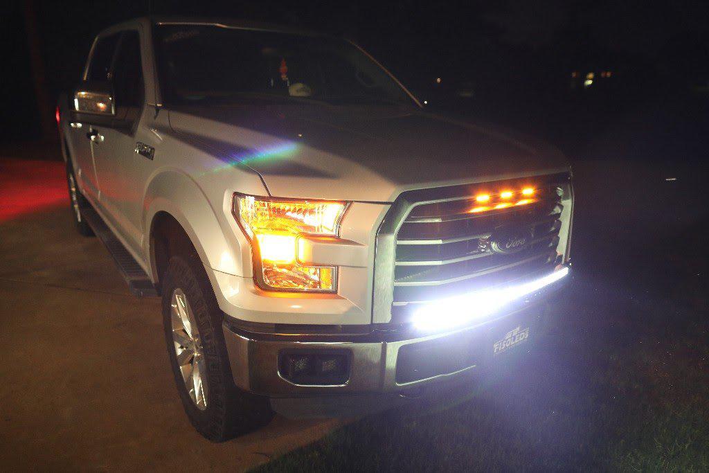 2015 - 2017 F150 PALADIN 180W Curved CREE XTE LED Bumper Bar-2015-18 F150 LEDS-F150LEDs.com