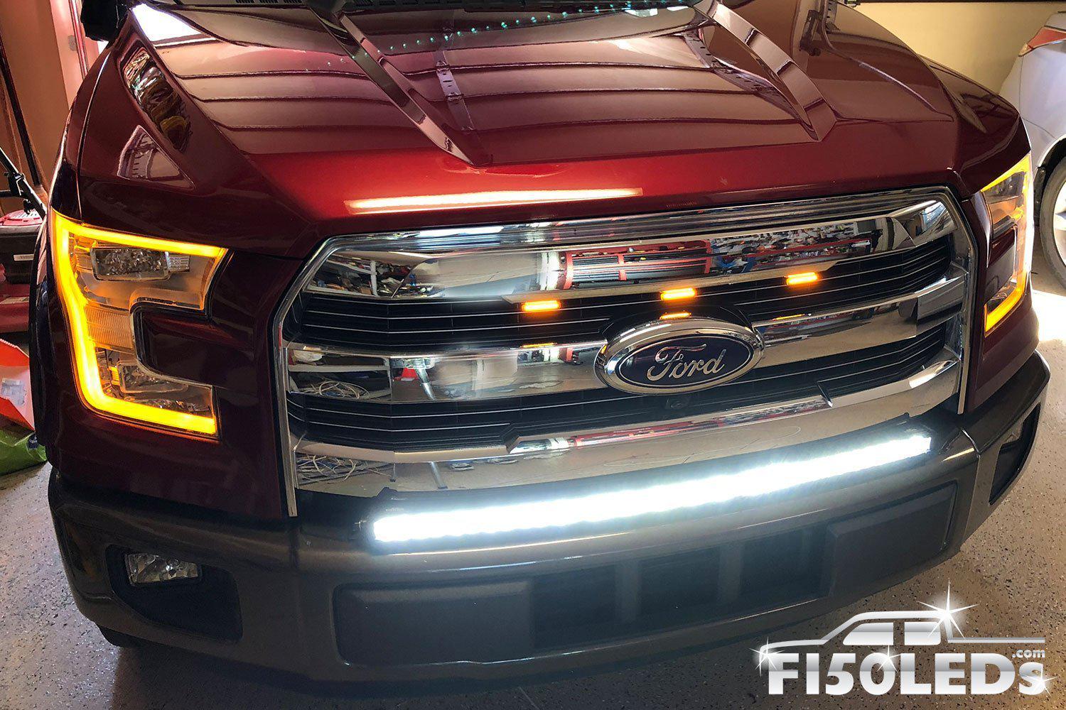 2015 - 2017 F150 PALADIN 180W Curved CREE XTE LED Bumper Bar-2015-18 F150 LEDS-F150LEDs.com