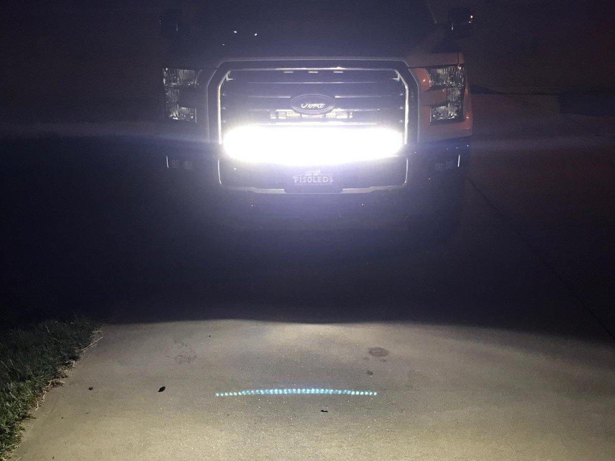 2015 - 2017 F150 PALADIN 180W Curved CREE XTE LED Bumper Bar-2015-18 F150 LEDS-F150LEDs.com