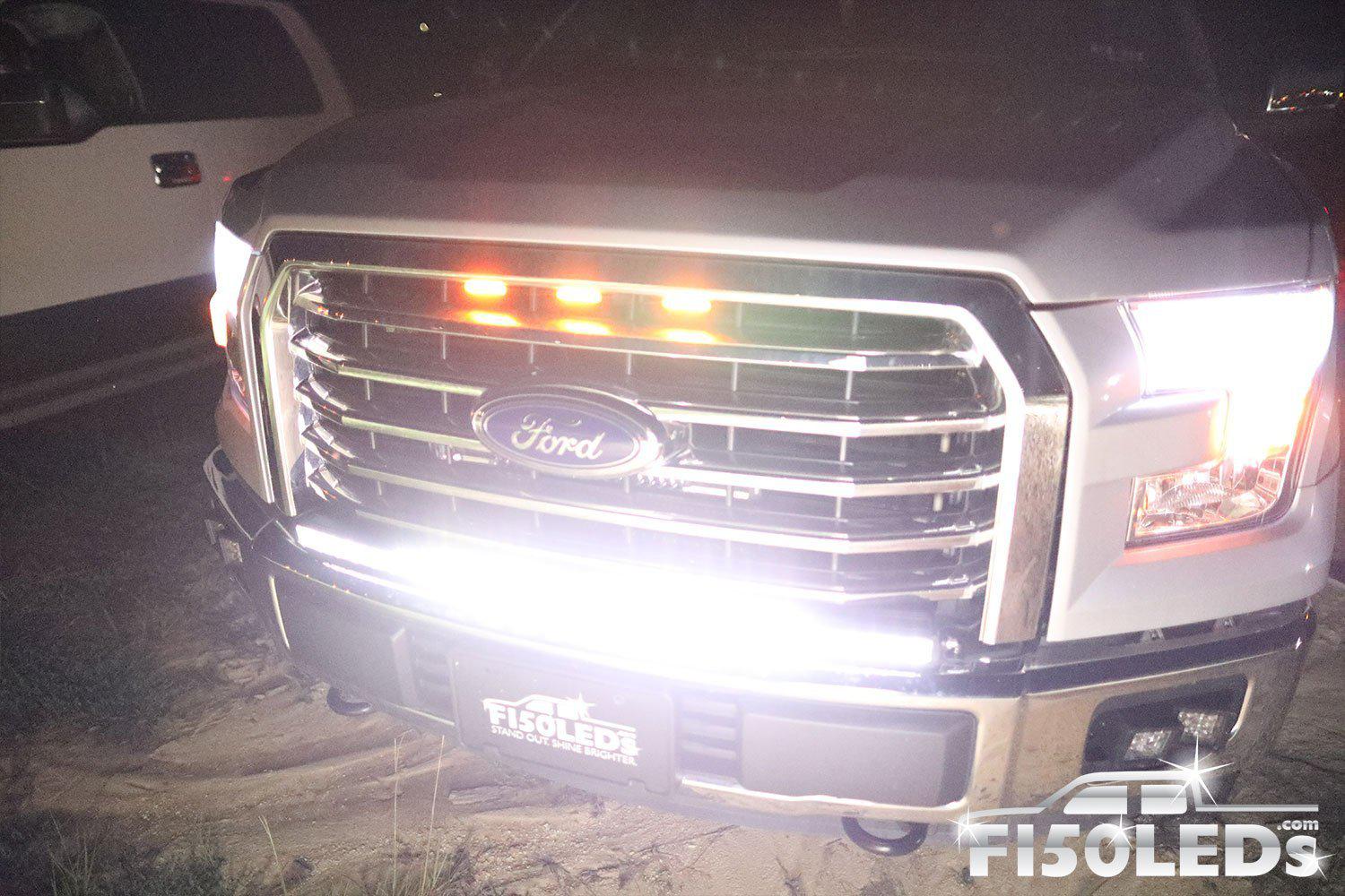 2015 - 2017 F150 PALADIN 180W Curved CREE XTE LED Bumper Bar-2015-18 F150 LEDS-F150LEDs.com