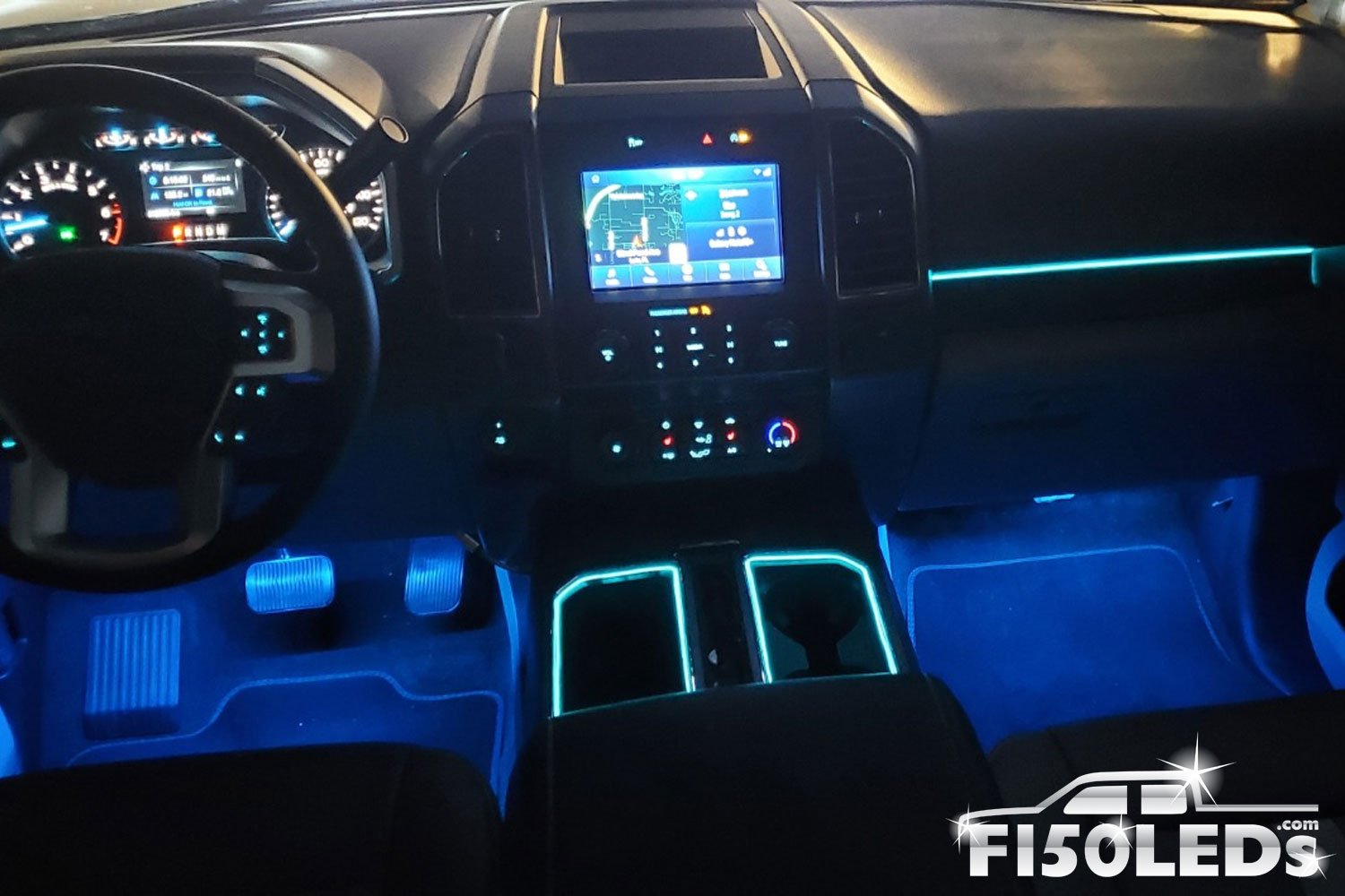 2015 - 2020 AMBIENT LED LIGHTING KIT-F150LEDs.com