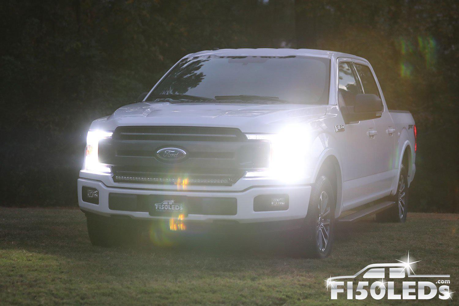 2020 f150 led discount headlight bulbs