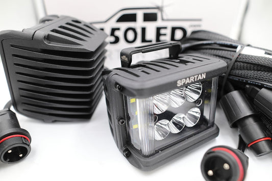 2004-2008 F150 CREE LED Hood Mounted Spartan Kit