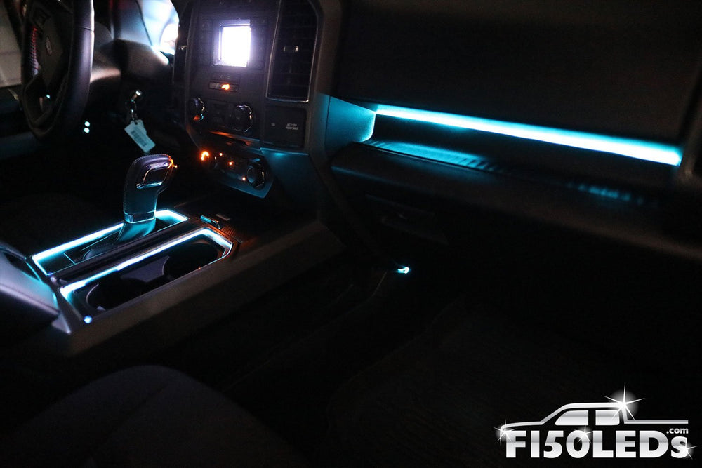 2015 - 2020 F150 Dash Accent Light Kit-2015-18 F150 LEDS-F150LEDs.com