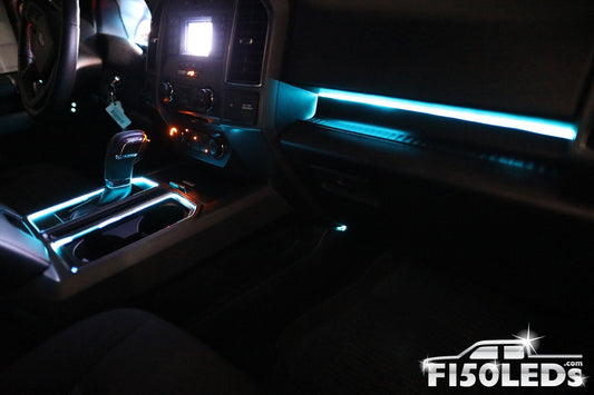 2015 - 2020 F150 Dash Accent Light Kit-2015-18 F150 LEDS-F150LEDs.com